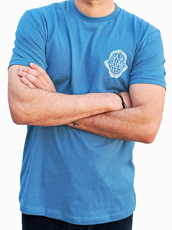 Shark Attack T-Shirt - Blue