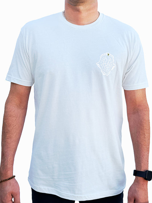 Shark Attack T- Shirt - Bone