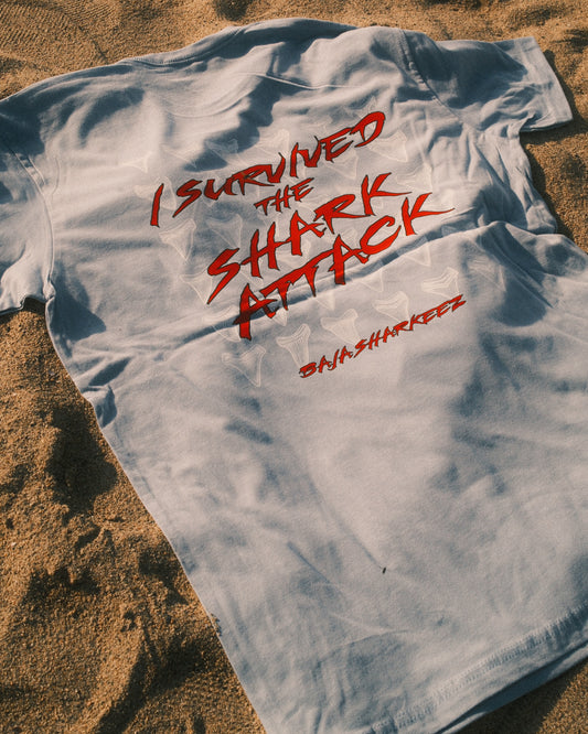 Shark Attack T-Shirt - Blue